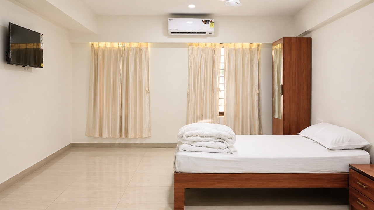 Private AC Bedroom